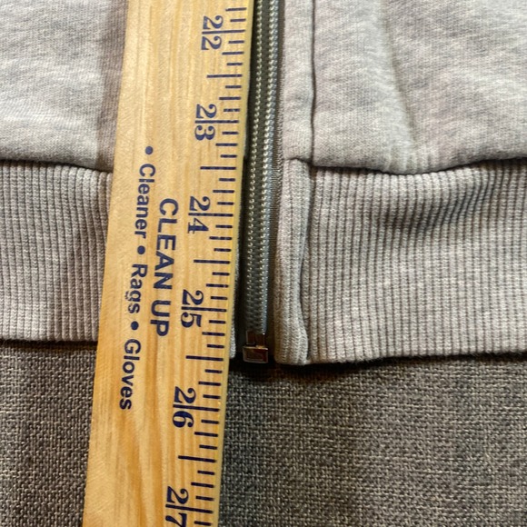 Puma Women's Track Jacket Gray Full Zip Long Sleeve Size L - Picture 4 of 8